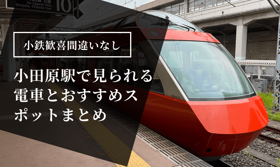 小田原駅で見られる電車